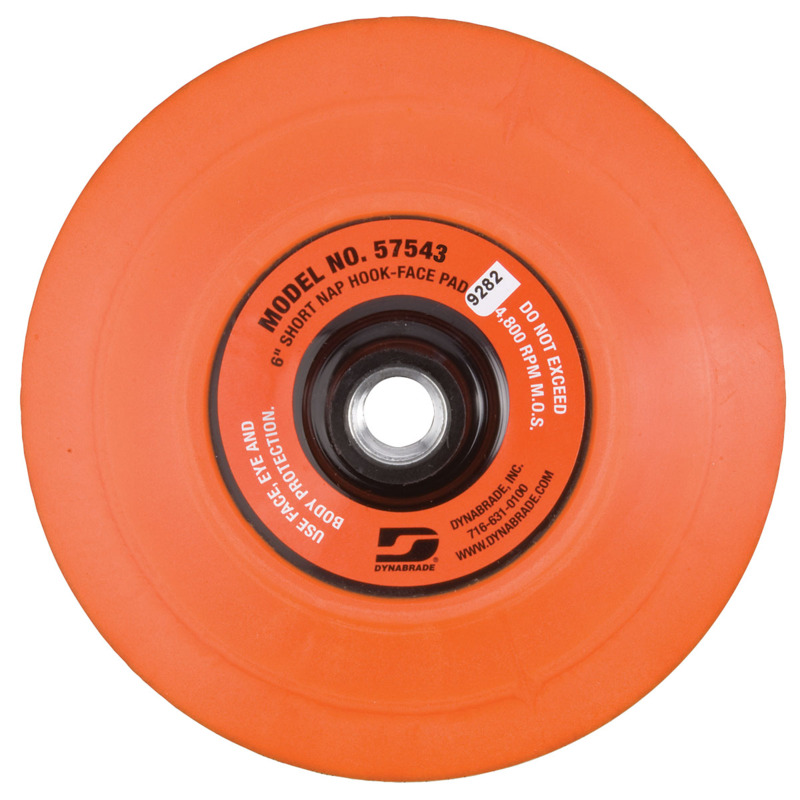 6" (150 mm) Dia. Non-Vacuum Disc Pad