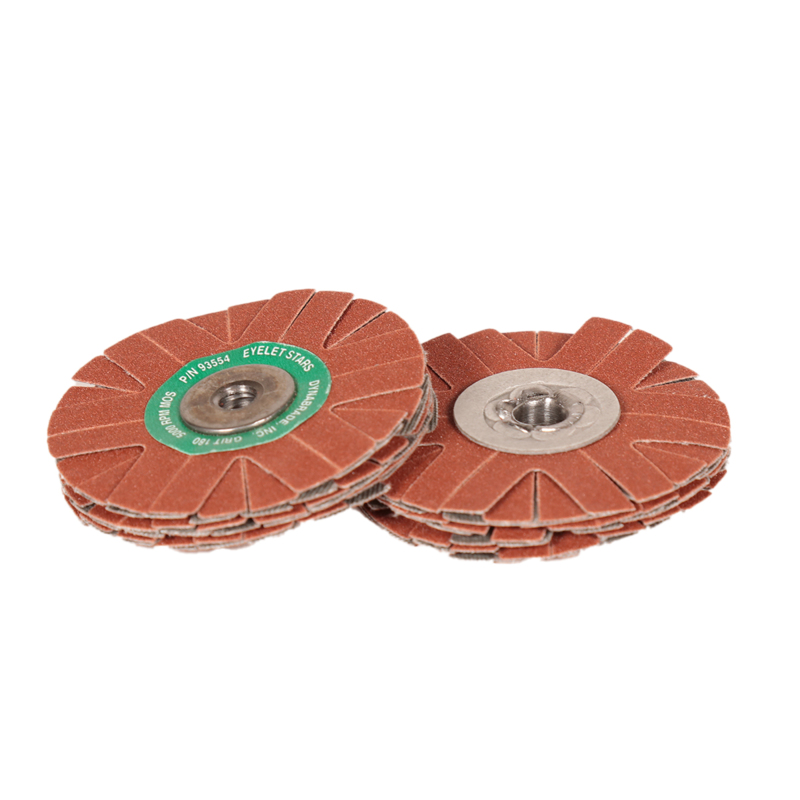 2" (51 mm) Dia. 180 Grit A/O Eyelet Sanding Star