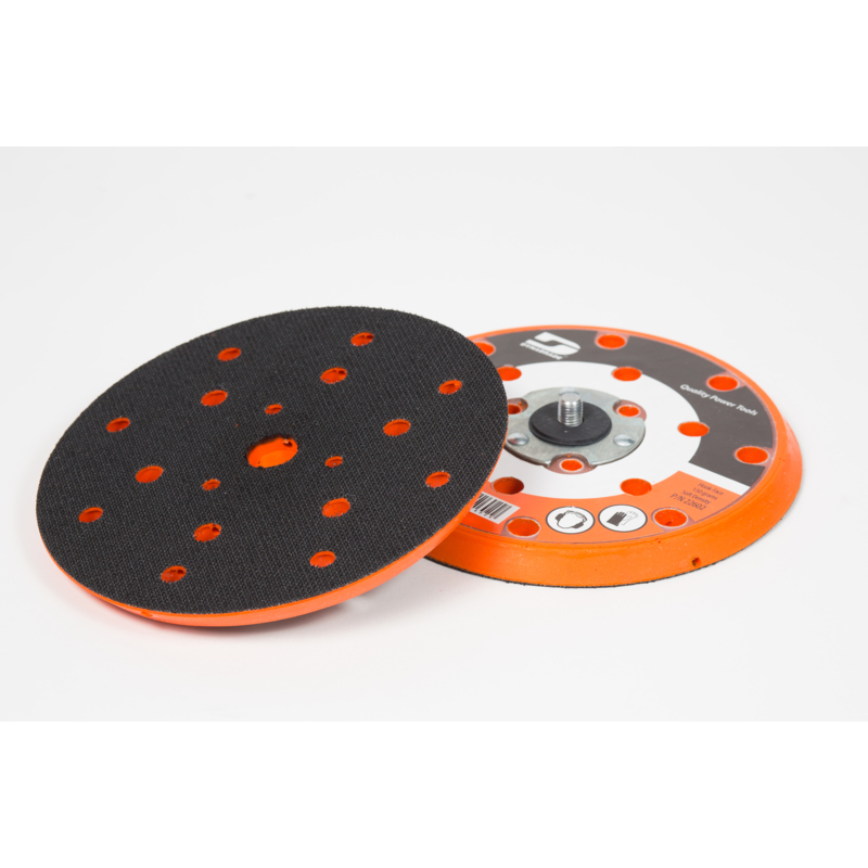 6" (150 mm) Dia. 6 Holes Vacuum Disc Pad, Short Hook-Face