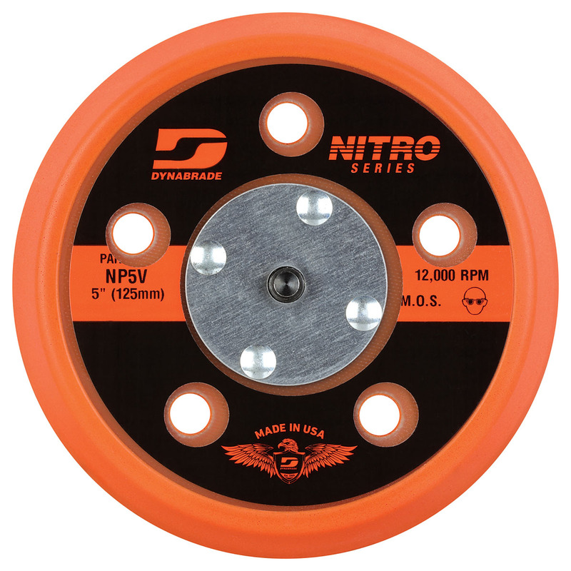 5" (125 mm) Dia. Nitro Series Vacuum Disc Pad