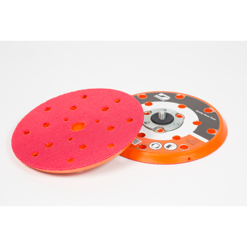6" (150 mm) Dia. 6 Holes Vacuum Disc Pad, Short Hook-Face