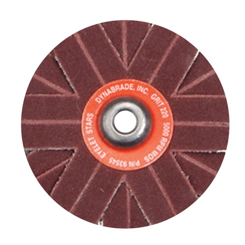 1-1/2" (38 mm) Dia. 80 Grit A/O Eyelet Sanding Star