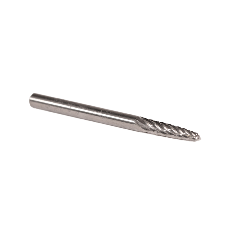 Carbide Burr, 3 mm Dia., SF-42 D/C Burr, Tree, 13 mm Flute L, 3 mm Shank