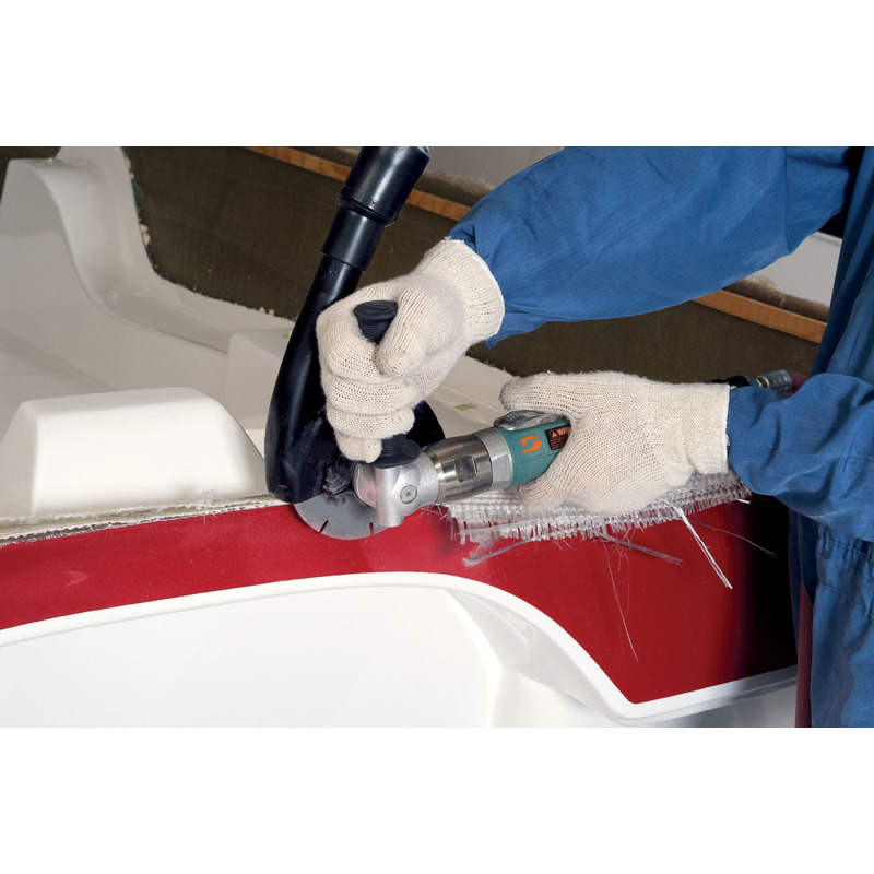 5" (127 mm) Dia. 7 Degree Offset Vacuum Cut-Off Wheel Tool