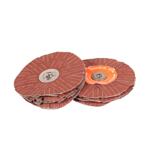 3" (76 mm) Dia. 220 Grit A/O Eyelet Sanding Star