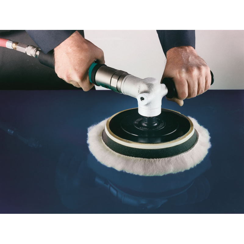 6"-8" (152 mm-203 mm) Dia. Right Angle Two-Hand Rotary Buffer