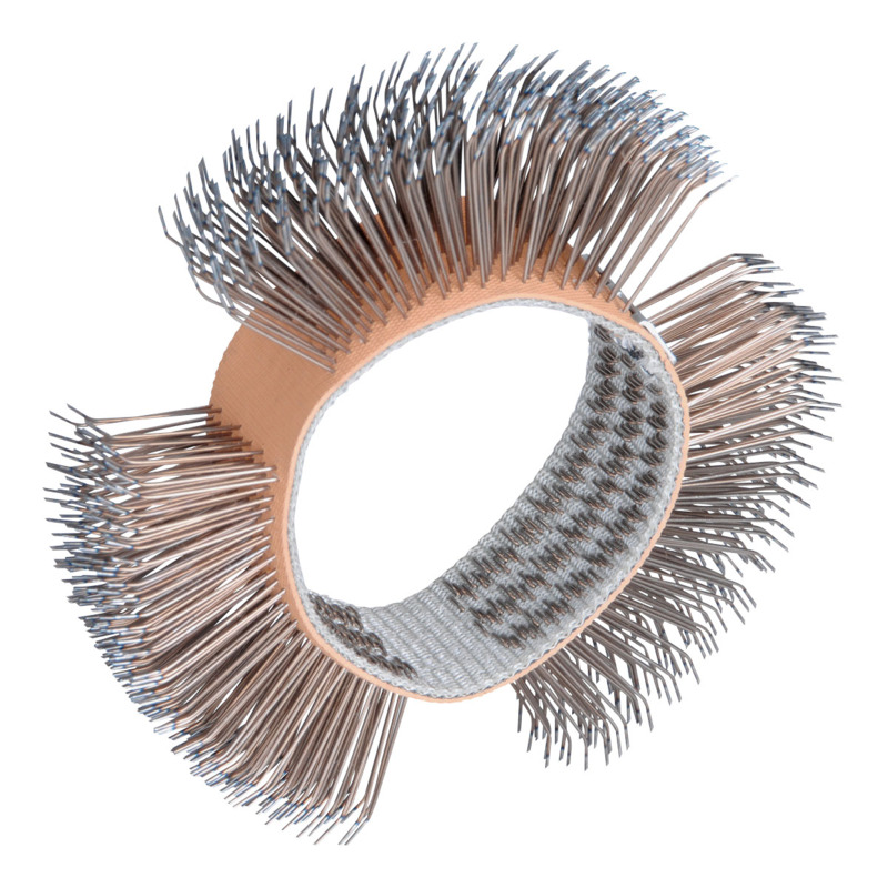 4" (102 mm) Dia. x 3/4" (19 mm) W Straight Fine Wire Wheel