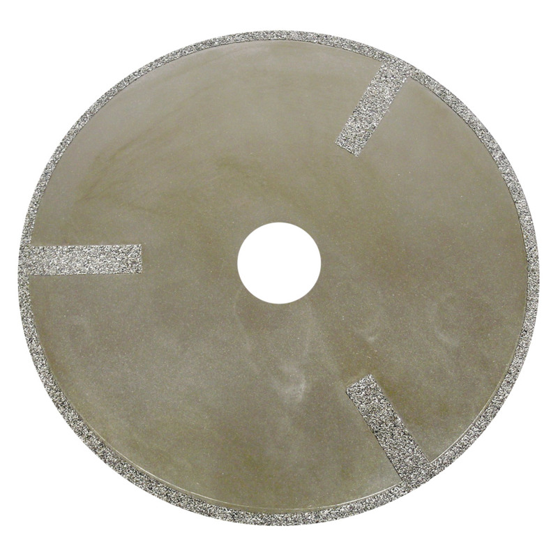 4" (102 mm) Dia. x 3/4" (19 mm) CH 40/50 Grit Side Spoked Diamond Cut-Off Wheel