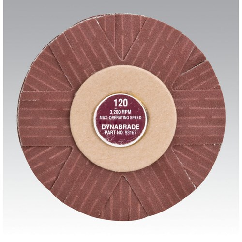 4" (102 mm) Dia. 120 Grit A/O Spindle-Mount Sanding Star