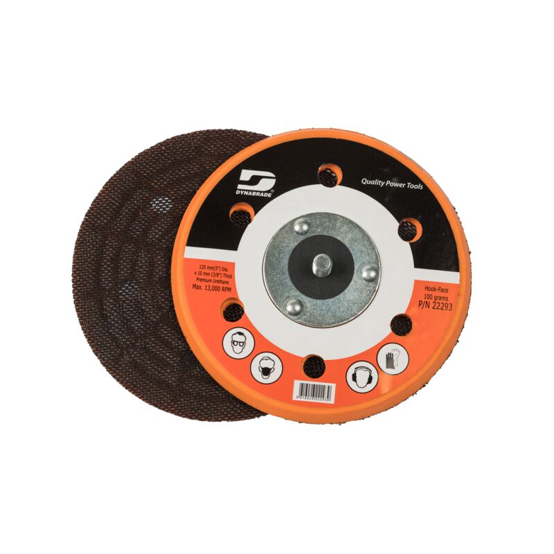 5" (125 mm) Dia. Dynamaze Disc Pad, Short Hook-Face