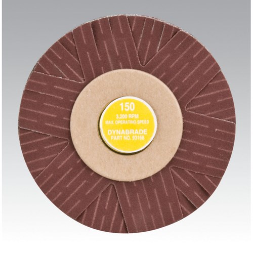 4" (102 mm) Dia. 150 Grit A/O Spindle-Mount Sanding Star